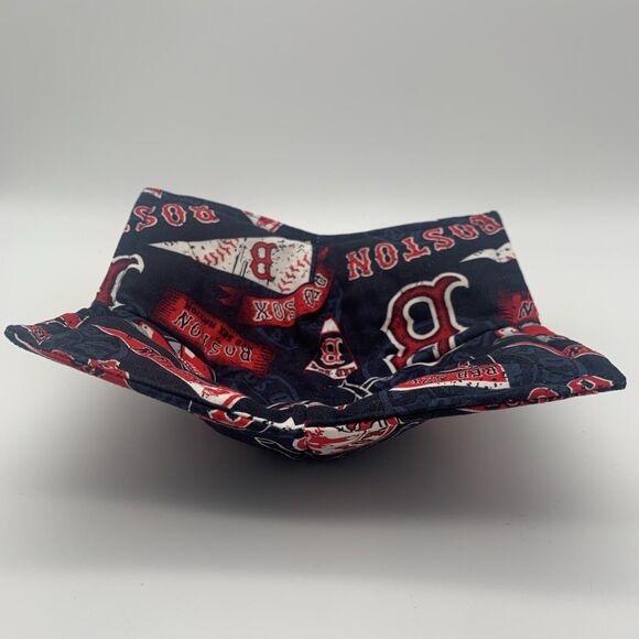 MLB Red Sox Microwave Cozy Bowl Holder Handmade - Picture 3 of 7